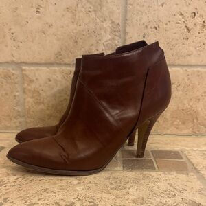 Carlos by Carlos Santana Dark Brown Ankle Booties